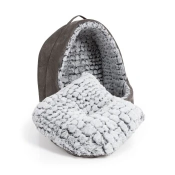 LITTLE LORD Bett Shelly Taupe – Bild 3