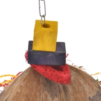 HappyBird Papageienspielzeug Coconut Fun I â Bild 3