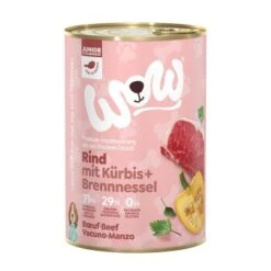 WOW Junior 6x400g Rind Mit Kürbis