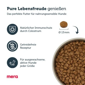 MERA Pure Sensitive Senior Truthahn & Reis 12,5 Kg – Bild 2