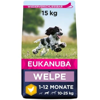 EUKANUBA Puppy Medium Breed Chicken 15 Kg