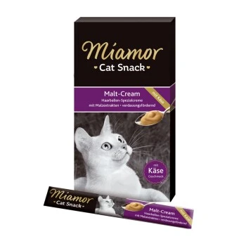 Miamor Cat Snack Malt Cream Mit KĂ€se 66x15g