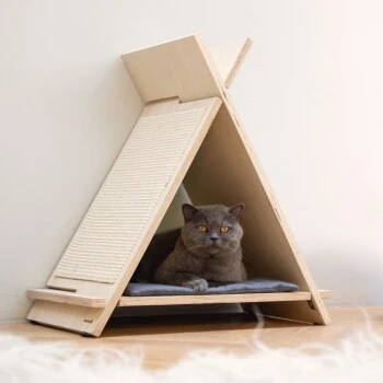 Beeztees Kratzmöbel Rinty Holz â Bild 2