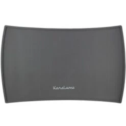 KaraLuna Napfunterlage Aus Silikon 60x40 Cm Geschwungen Grau