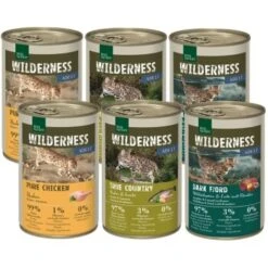REAL NATURE Wilderness Adult Mixpaket 6x400g Mixpaket 2
