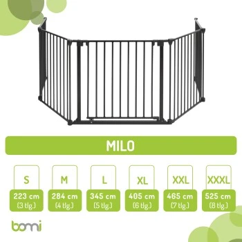 Bomi Absperrgitter Milo 223-525 Cm S – Bild 2