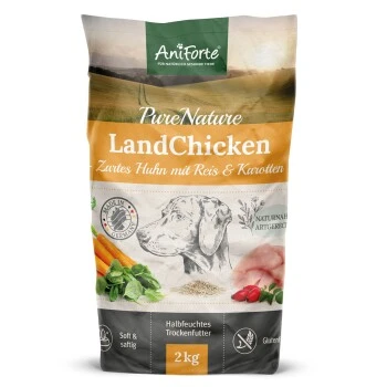 Aniforte Trockenfutter LandChicken - Zartes Huhn Mit Reis 2 Kg