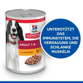 Hill's Science Plan Adult 12x370g Huhn – Bild 3