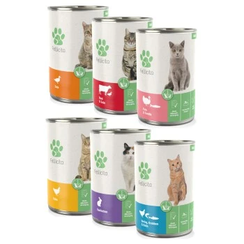 Fellicita Mixpaket Nr. 4 Große Vielfalt 6x 400g