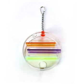 HappyBird Papageienspielzeug Treat Wheel Maze â Bild 2