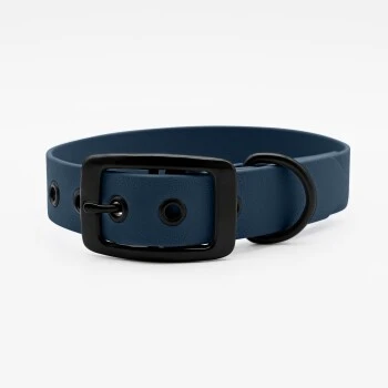 THE DOG IDEA Biothane Halsband Navy Schwarz S – Bild 3