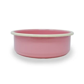 Lills Emaillenapf "Nele" - Gr. M - Altrosa