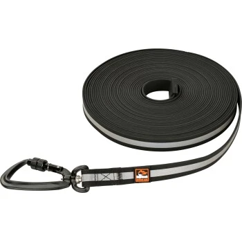 Dogs Creek Schleppleine Explorer Schwarz 5 M