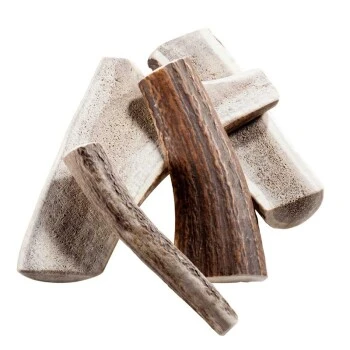 Chewies Rothirsch-Geweihstange - Halbiert 1 Stück – Bild 2