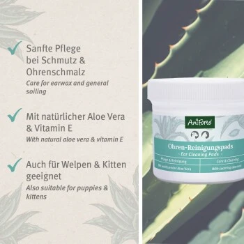 Aniforte Ohren-Reinigungspads Ohrenpflege Pads 100 Stück – Bild 6