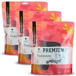 FAVLY Petfood Premium Naturkauartikel Rinderpansen 1,05 Kg